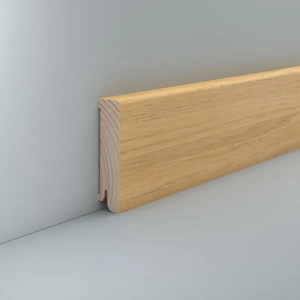 Buche (Furnier) 80x18x2500 mm lackiert Oberkante gerade