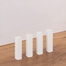 Eckklötze 22x22x118 mm weiß lackiert